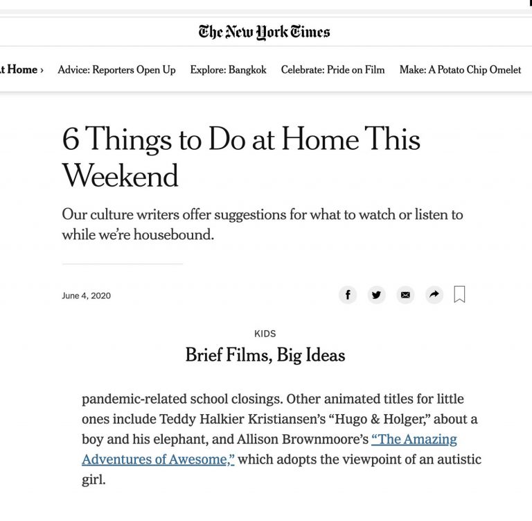 Allison Brownmoore NY Times article
