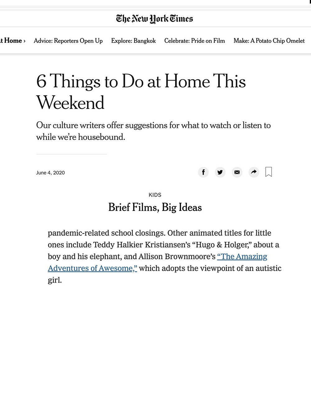 Allison Brownmoore NY Times article thumbnail
