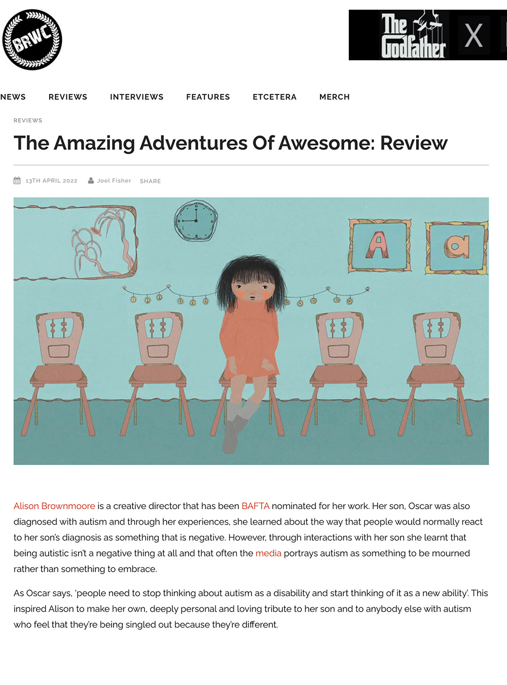 Allison Brownmoore The Amazing Adventures of Awesome BRWC article thumbnail